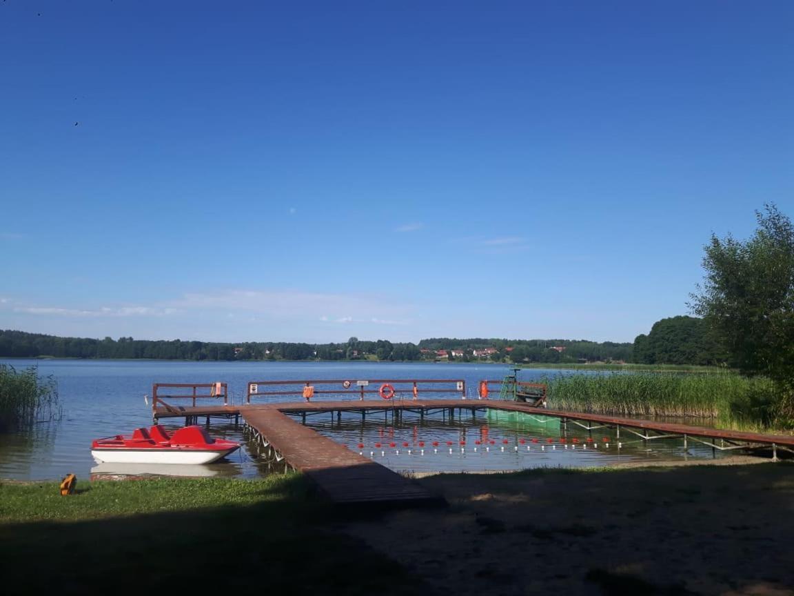 Mazury Domek Caloroczny Pelnik Gm Ostroda Jezioro Las Luaran gambar